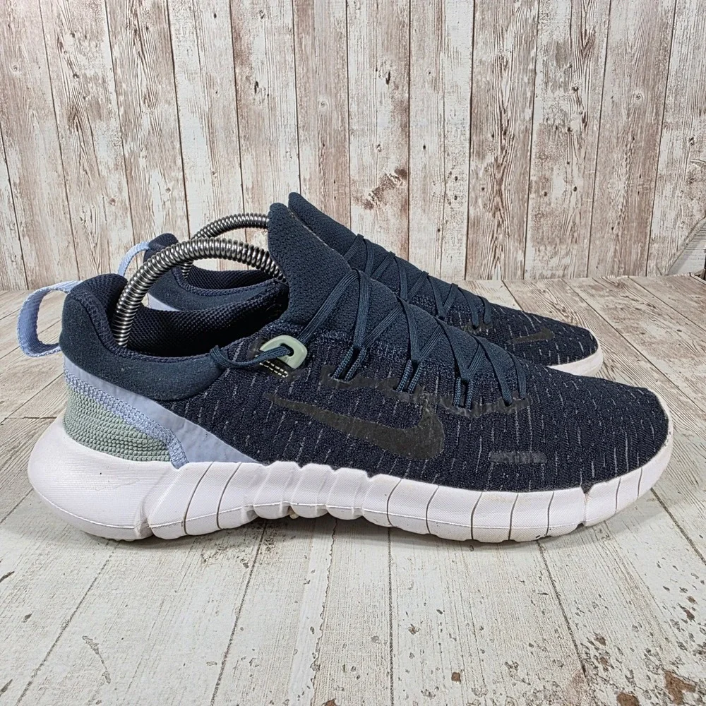 Nike Free Run 5.0 Next Nature Womens Thunder Blue Running Shoes CZ1891-401 10